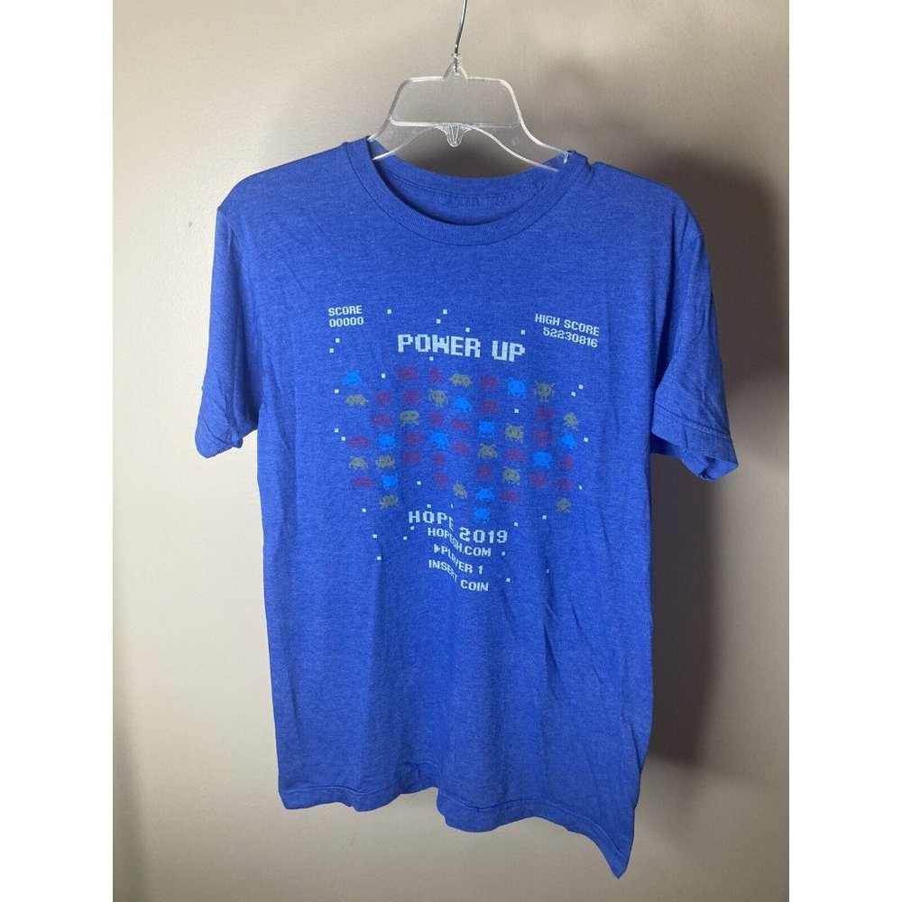 Arcade Game T-Shirt Size Medium Blue Hope 2019